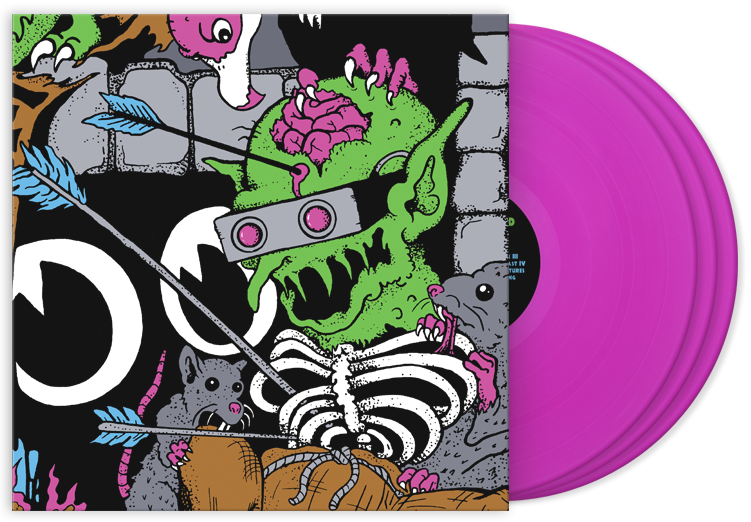 Live in Brussels '19 Neon Violet Edition LP (Bootleg By Drastic Plastic Records)