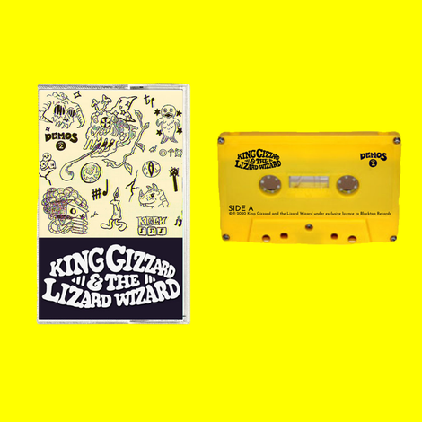 Demos Vol. 2 - Music To Eat Bananas To Banana Yellow Cassette (Bootleg By Blacktop Records)