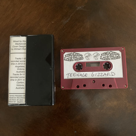 Teenage Gizzard Cassette (Bootleg By Remove Records)
