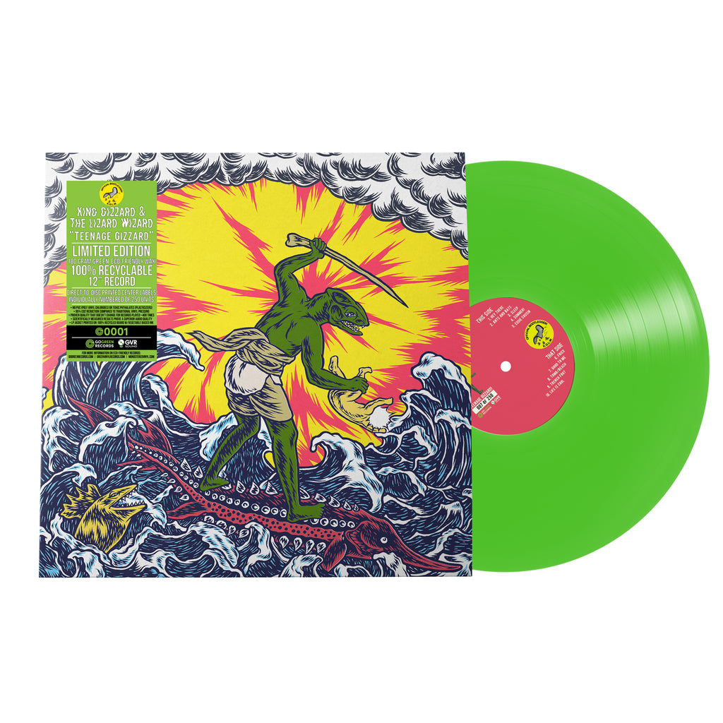 Teenage Gizzard Eco-Friendly Green Edition (Bootleg By Go Green Records)