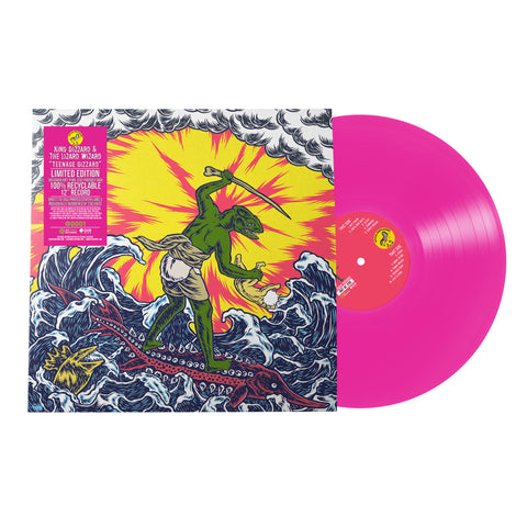 Teenage Gizzard Eco-Friendly Hot Pink Edition (Bootleg By Go Green Records)