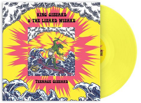 Teenage Gizzard Neon Yellow Edition LP (Bootleg By Drastic Plastic Records)